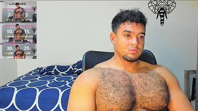 Big furry bear13 online show from 12.13.24