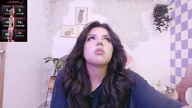 Snapshot of Ag4ta_ chatting on 03.18.25 Ag4ta online show from 03.18.25