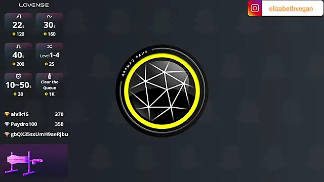 Snapshot of Elizabeth_vegaa chatting on 03.01.25 Elizabeth vegaa online show from 03.01.25