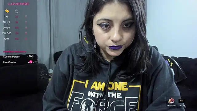 Snapshot of Acid666_alice chatting on 11.23.25 Acid666 alice online show from 11.23.25