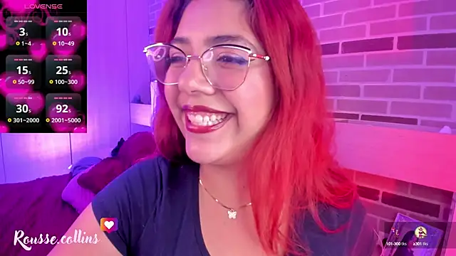 Snapshot of Rousse_Collinss chatting on 01.18.25 Rousse Collinss online show from 01.18.25