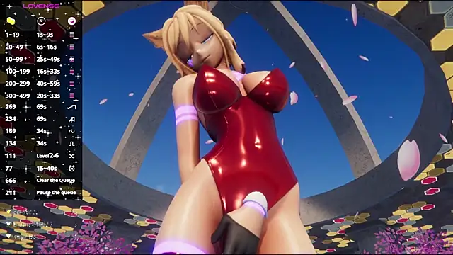 Snapshot of ElfieLove chatting on 09.12.25 ElfieLove online show from 09.12.25