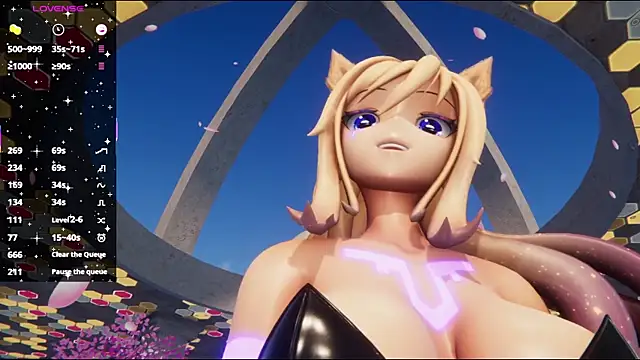 Snapshot of ElfieLove chatting on 10.16.25 ElfieLove online show from 10.16.25