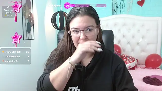 Snapshot of MsJossie chatting on 02.16.25 MsJossie online show from 02.16.25