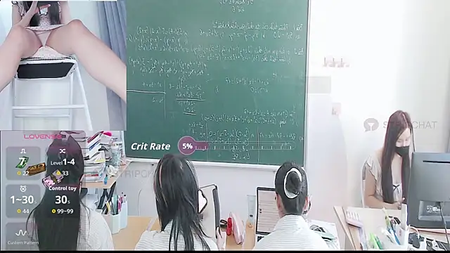 Snapshot of _Math_ chatting on 11.14.25 Math online show from 11.14.25