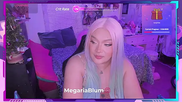 MegariaB online show from 12.12.24