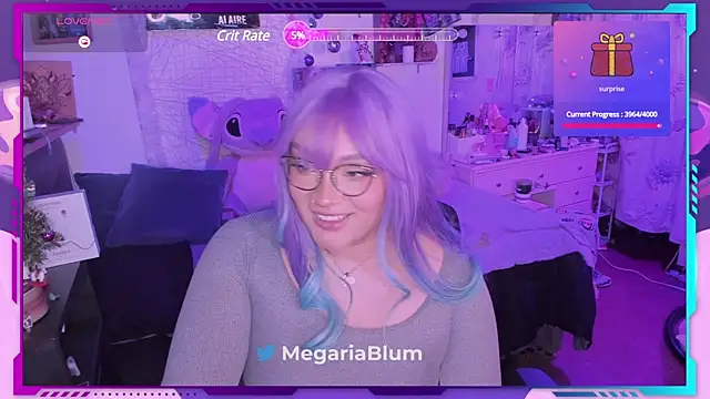 MegariaB online show from 12.15.24