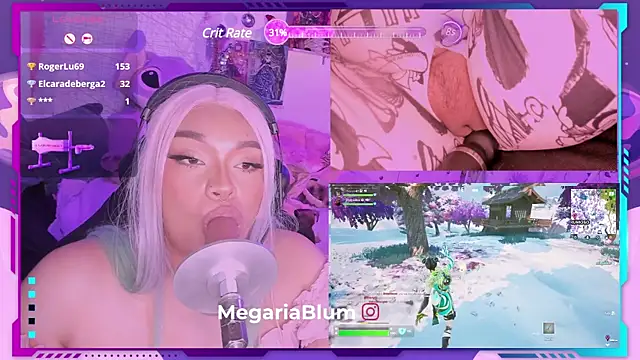 MegariaB online show from 12.20.24