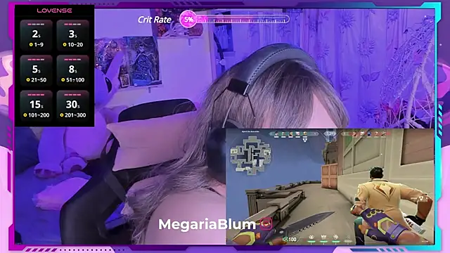 MegariaB online show from 01.17.25