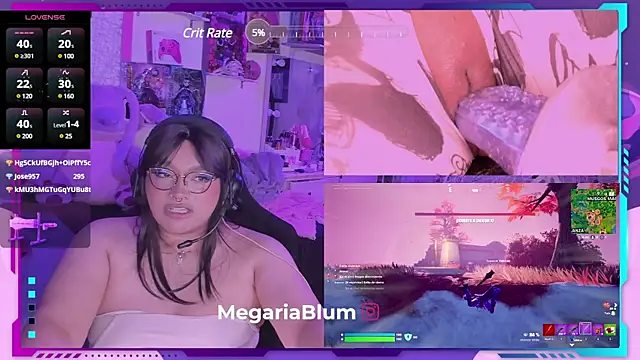 MegariaB online show from 02.01.25