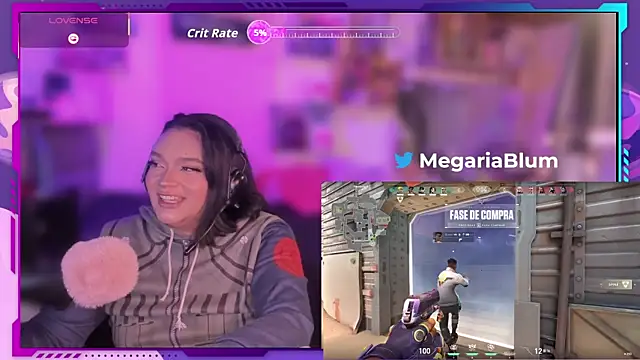 MegariaB online show from 11.24.25