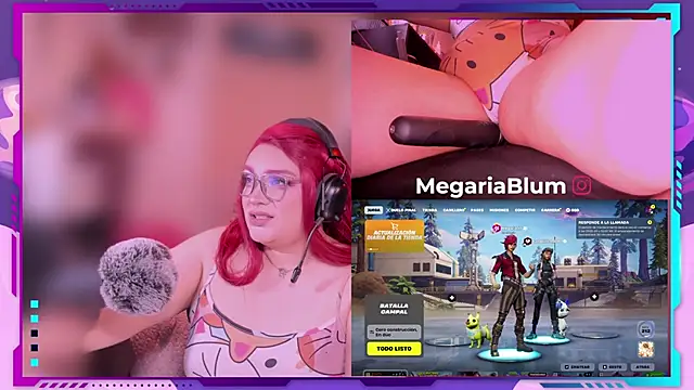 MegariaB online show from 05.14.26