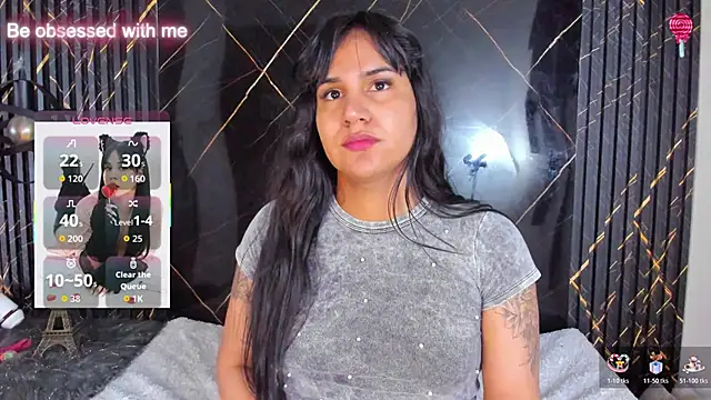 Snapshot of Kagome01 chatting on 12.02.25 Kagome01 online show from 12.02.25