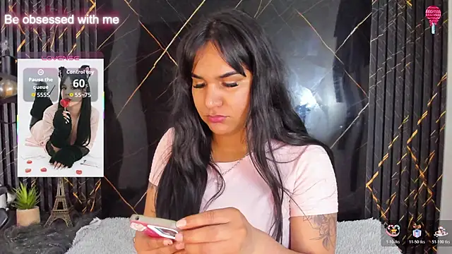 Snapshot of Kagome01 chatting on 12.16.25 Kagome01 online show from 12.16.25