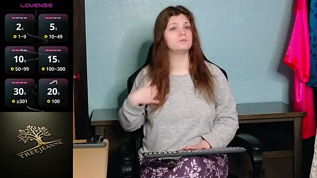 TreeJeanne online show from 03.04.26