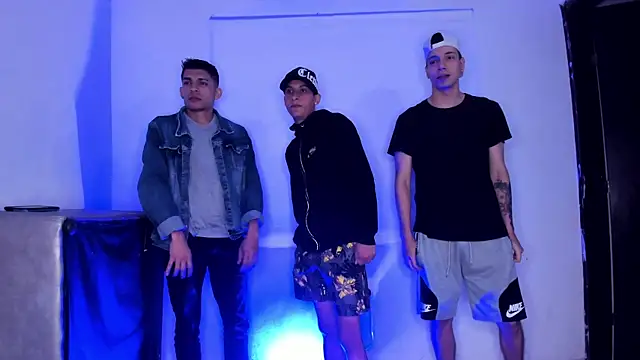 Threesome-no-mercy online show from 02.08.26