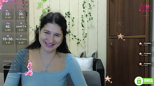 Alianna Solo Kisses online show from 10.19.25