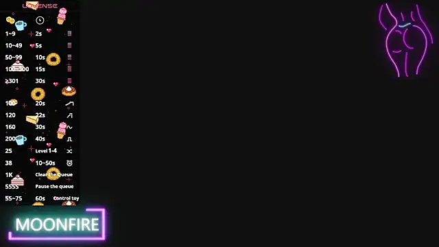 Snapshot of moonfiredancer chatting on 01.21.25 moonfiredancer online show from 01.21.25