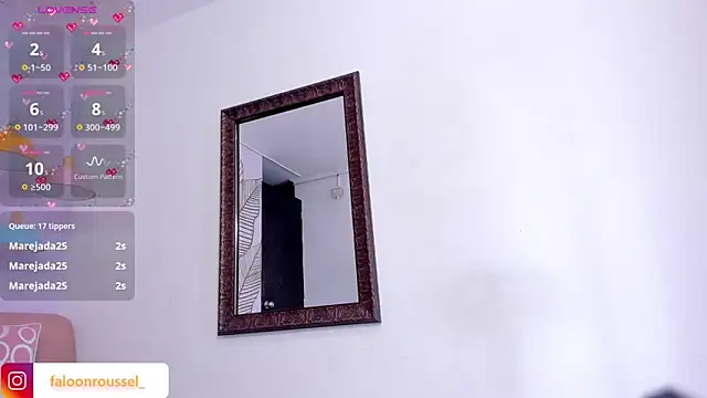 FaloonRoussel online show from 03.13.25