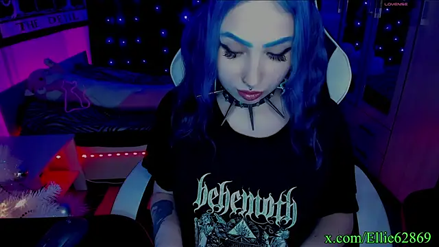 Snapshot of Kitty_goth chatting on 01.11.25 Kitty goth online show from 01.11.25