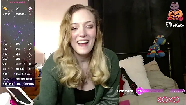EllieeRose online show from 11.23.25