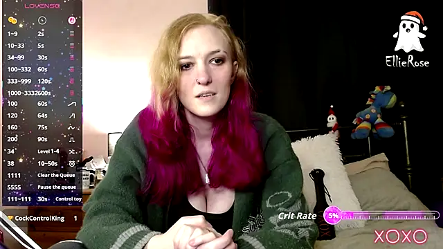 EllieeRose online show from 12.15.25