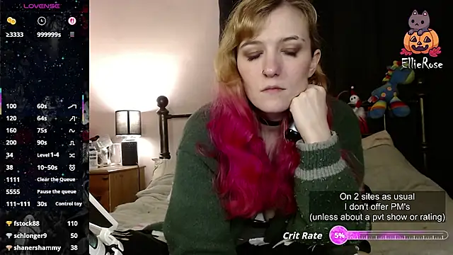 EllieeRose online show from 03.14.26