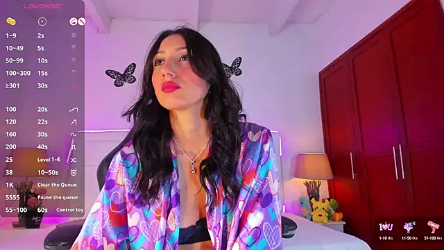 LyaEvanss online show from 01.08.25