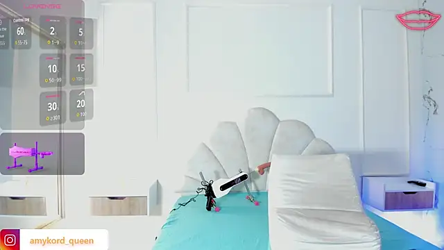 Snapshot of Amykord chatting on 11.14.25 Amykord online show from 11.14.25