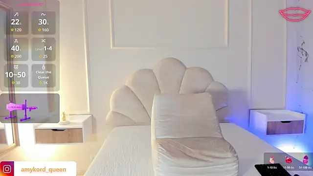 Snapshot of Amykord chatting on 11.20.25 Amykord online show from 11.20.25