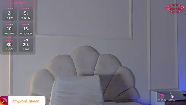 Snapshot of Amykord chatting on 12.03.25 Amykord online show from 12.03.25