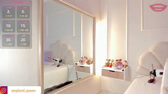 Snapshot of Amykord chatting on 12.05.25 Amykord online show from 12.05.25