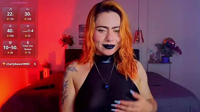 Snapshot of Dulce_charlottee chatting on 10.08.25 Dulce charlottee online show from 10.08.25