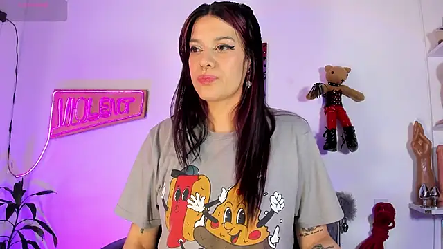 Violet-Queen online show from 01.17.26