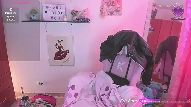 Snapshot of saralolo420 chatting on 02.22.26 saralolo420 online show from 02.22.26