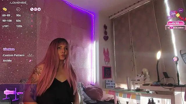 Snapshot of pink_punk_cam chatting on 03.20.25 pink punk cam online show from 03.20.25