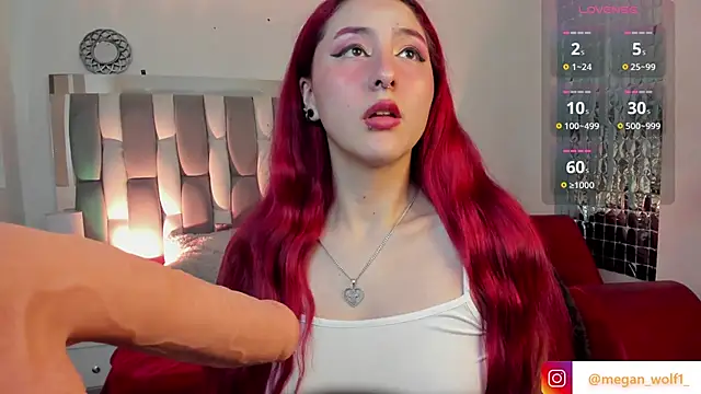 Snapshot of Megan_wolf1_ chatting on 12.17.24 Megan wolf1  online show from 12.17.24