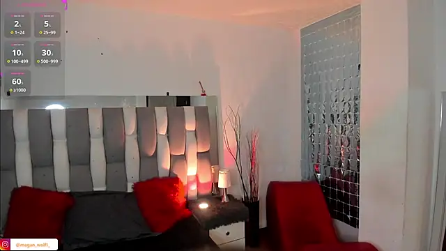 Snapshot of Megan_wolf1_ chatting on 01.08.25 Megan wolf1  online show from 01.08.25