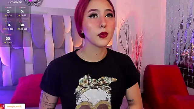 Snapshot of Megan_wolf1_ chatting on 01.31.25 Megan wolf1  online show from 01.31.25