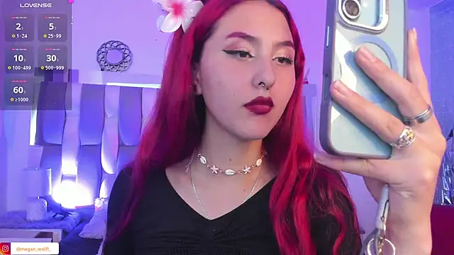 Snapshot of Megan_wolf1_ chatting on 03.13.25 Megan wolf1  online show from 03.13.25