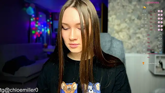 ChloeMillerMeow online show from 01.19.25