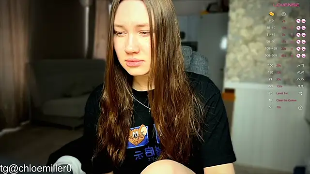 ChloeMillerMeow online show from 01.21.25