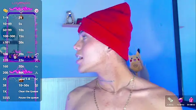 Snapshot of visaelX chatting on 02.21.25 visaelX online show from 02.21.25