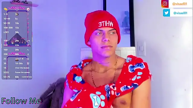 Snapshot of visaelX chatting on 03.06.25 visaelX online show from 03.06.25