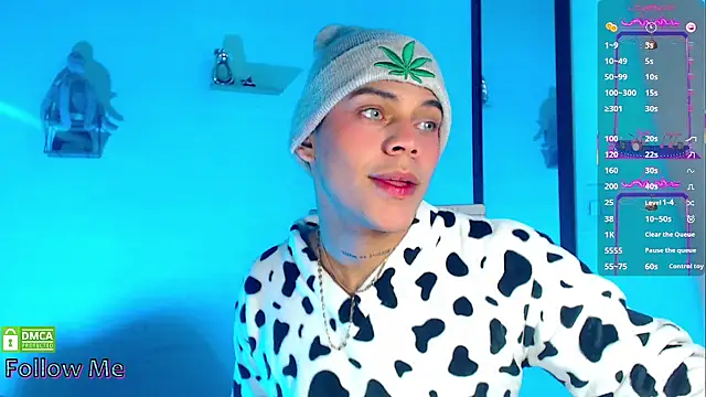 Snapshot of visaelX chatting on 03.09.25 visaelX online show from 03.09.25