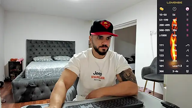 Snapshot of supermanboy94 chatting on 11.26.25 supermanboy94 online show from 11.26.25