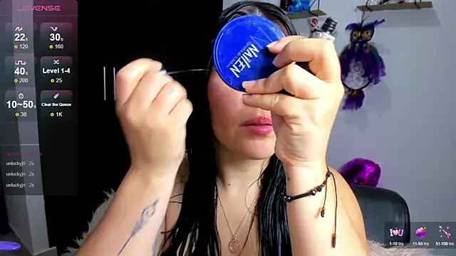 Snapshot of AilynRed chatting on 02.13.25 AilynRed online show from 02.13.25