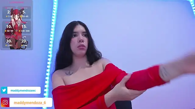 MaddyMendozaxx online show from 11.20.25