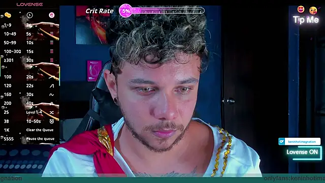 Snapshot of kenintoro chatting on 10.17.25 kenintoro online show from 10.17.25