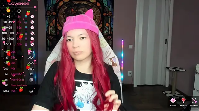 Snapshot of Project_hisoka chatting on 01.13.25 Project hisoka online show from 01.13.25